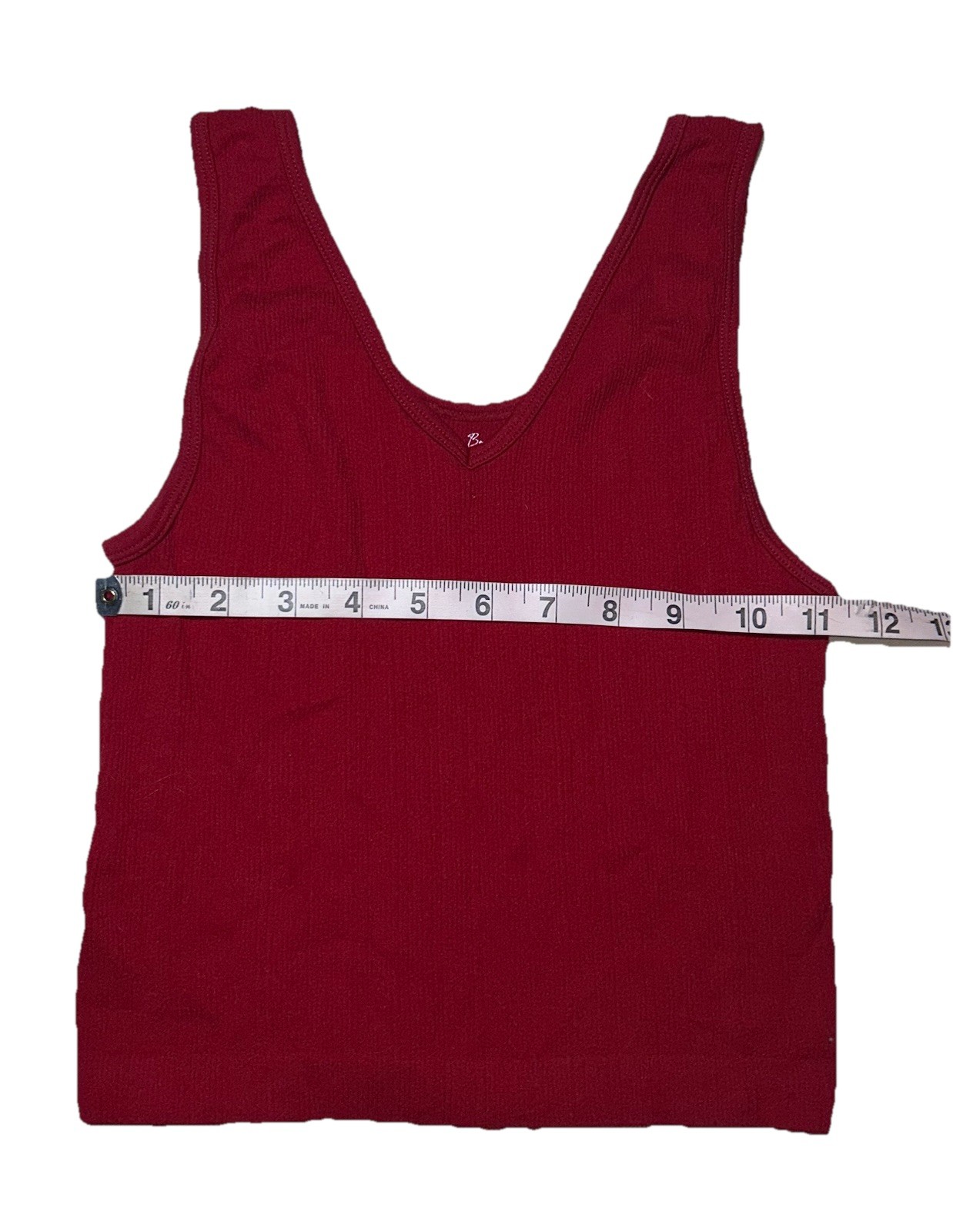 Active Basic Women’s Ribbed Seamless V-neck Tank … - image 2