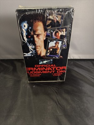 T2 Official Terminator 2 Judgment Day Trading Cards SEALED Box - Impel - 1991