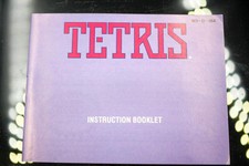 NO GAME- Authentic Manual ONLY Tetris Nintendo NES 2