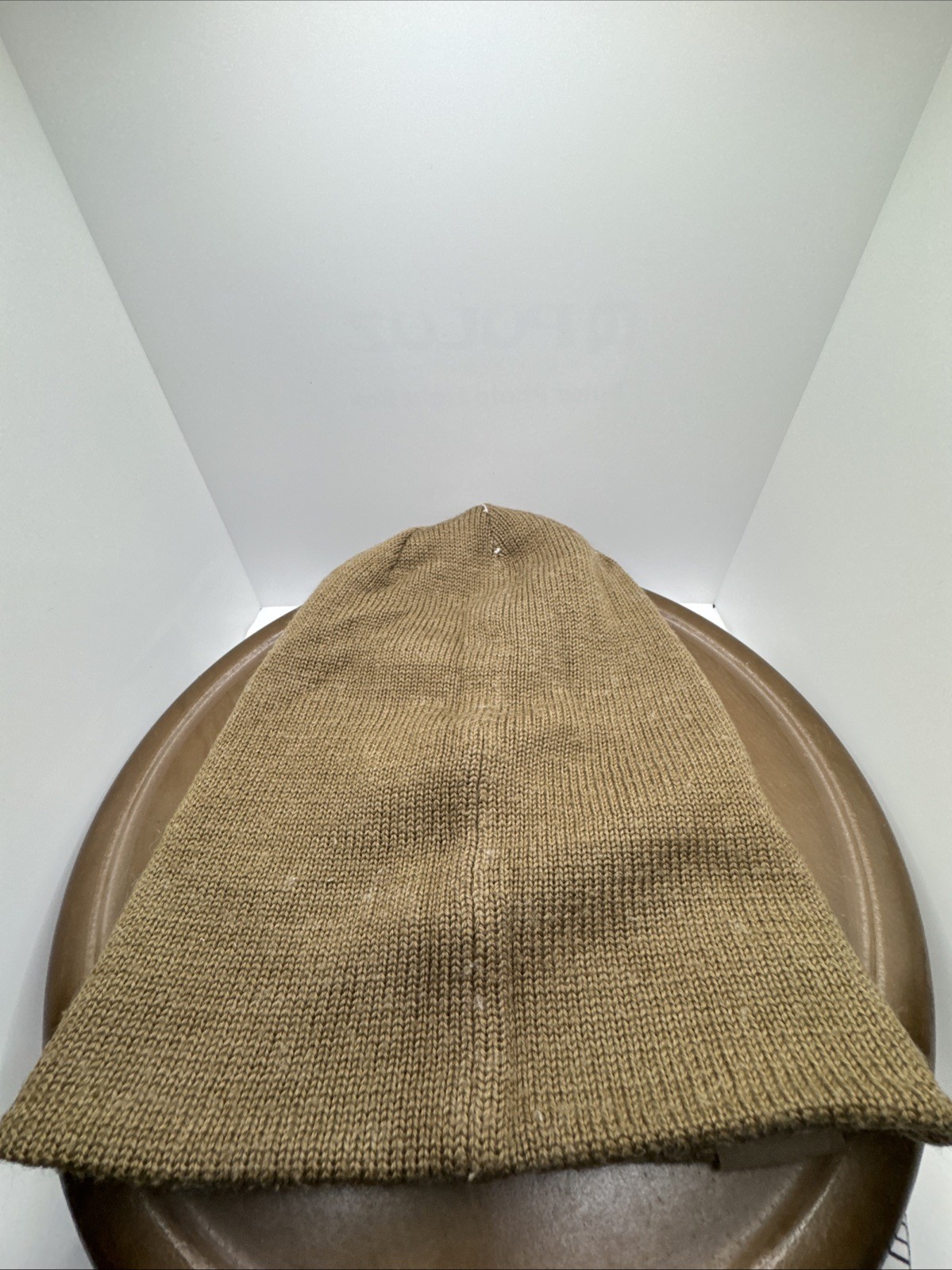 Pendleton Beanie Tan Brown Aztec Pattern Knit Cap… - image 7