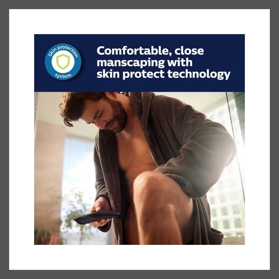 Philips Norelco Bodygroom Series 7000 Men's Rechargeable Electric Trimmer -
