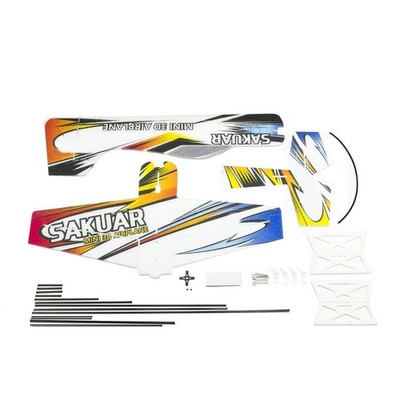 RC Flugzeug 3D Airplane Micro- Foam EPP PP F3P Lightset Bausatz Modell Hobby7444