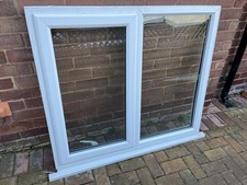 Double Glazed Pvc Window Upvc White 1220 1080