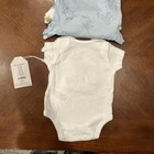 Peter Rabbit 3-Pack Baby Bodysuits 3M White/Blue Cotton Short Sleeve Snap P01002 — photo 6