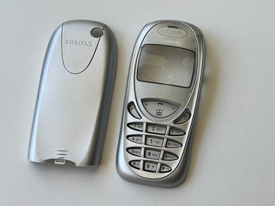 For Siemens C55  Housing Cover silver Free International Shipping