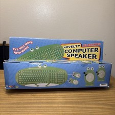 Novelty Frog Keyboard & Moving Eye Speaker Se...