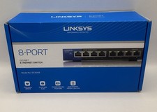 Linksys SE3008 8 Ports Rack Mountable Gigabit...