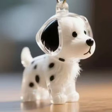Refillable Pet Hair Pendant Cute Puppy Hair Transparent Storage Box Cat and Dog