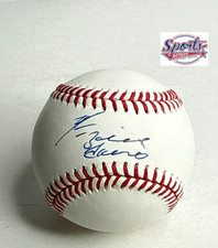 Rey Fenix Signed WWE 'Animo' Baseball Wrestling PSA AQ52533