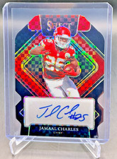 2021 Panini Select JAMAAL CHARLES Black Prizm Die-Cut AUTO 1/1 Chiefs
