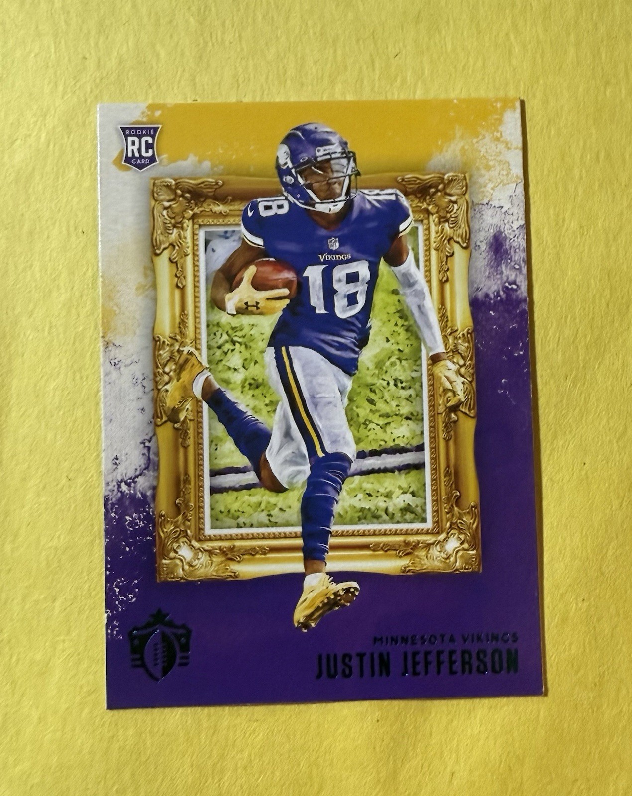 2020 Panini Chronicles - Gridiron Kings Justin Jefferson #GK-13 (RC)