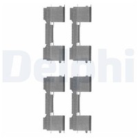 ZubehöRsatz Scheibenbremsbelag FüR Fiat Ducato 250 06 Bis 26 Delphi Teil AHM