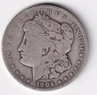 1904 P Morgan Silver Dollar 1$ Coin 90% Silver #976