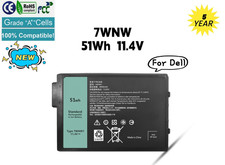   7WNW1 Battery For Dell Latitude 5420 5424 7424 Rugged Extreme GK3D3 DMF8C