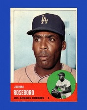 1963 Topps Set-Break #487 John Roseboro EX-EXMINT *GMCARDS*