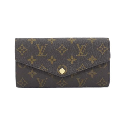 LOUIS VUITTON Monogram Portefeuille Sarah M60531 Wallet Coated Canvas Used