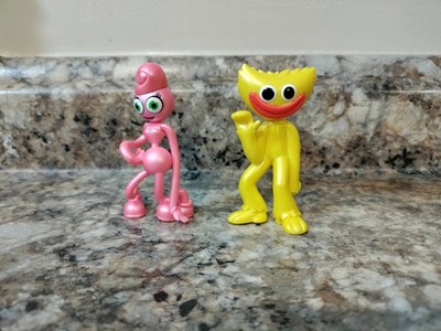 LOT OF 2 POPPY PLAYTIME Figures, Smiling Scary Huggy Varient & Mommy Long Legs 