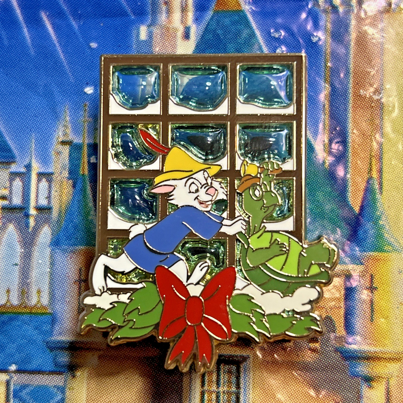 2024 Disney Mickey's Christmas Carol Advent Calendar Skippy & Toby Turtle Pin