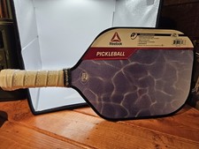 New Reebok Fiberglass Pickleball Paddle, USA Pickleball Approved - Light Blue