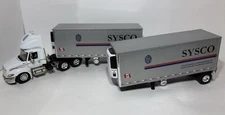 Sysco 1/64 Volvo Double Trailer Semi Truck