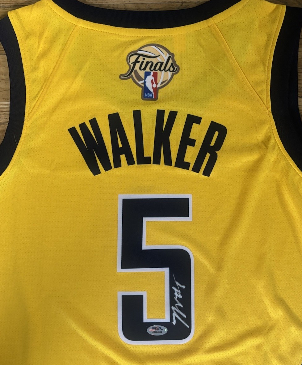 Jarace Walker Signed Autographed Indiana Pacers NBA Finals Jersey