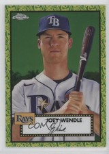 2021 Topps Chrome Platinum Anniversary 25/99 Joey Wendle #415 jc3