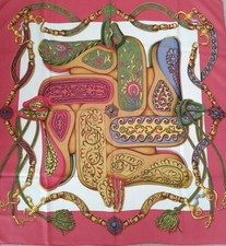 Hermes Scarf Carre90 Festival m1 1206