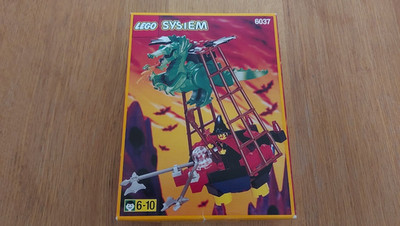 LEGO System (Vintage) Castle: Fright Knights Witch's Windship (6037) - neu