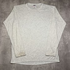 VTG 90s Patagonia Capilene Mens Sz M Shirt Gray Base Layer USA Made Outdoor Hike
