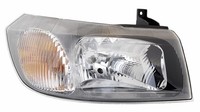Scheinwerfer Rechts FüR Ford Transit FA FD 2000-2006 Schwarz H4 Serie Ab 2004-