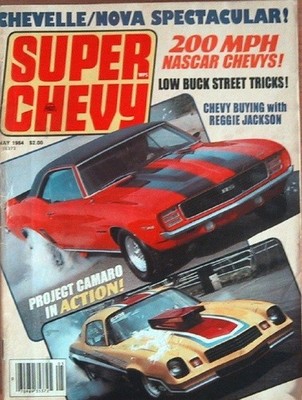 SUPER CHEVY 1984 MAY - SUPER GAS, NOVA SS, TUNNEL-RAM, 84 S-10, SS 350, 67 302*