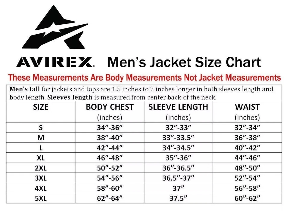 Avirex RED Real Bomber American Flight Jacket Leather Jacket for Men - Image 3 of 3