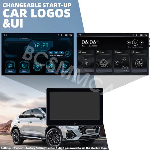 10.1in Android 12 Car Headrest Rear Seat Monitor MP5 Player WIFI Touch Screen - Picture 10 of 24