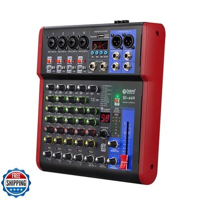 D Debra SI Series Professional Portable Recording Mixer Audio wit