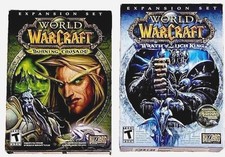 World of Warcraft Expansion PC Games: Wrath Of Lich King & Burning Crusade