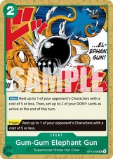 One Piece Gum-Gum Elephant Gun (OP13-038/177) OP13 Carrying On His Will NM