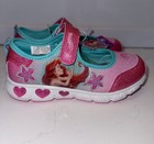 Little Mermaid Ariel Toddler girls shoes size 11 with lights new Disney princess