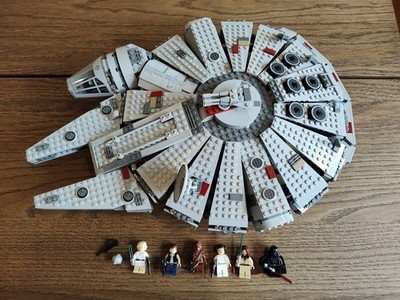 LEGO Star Wars Millennium Falcon 7965 2011 Complete Set All Minifigures Included