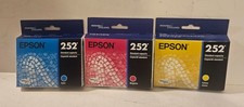 Epson 252 Cyan/Magenta/Yellow/Black Standard-Capacity Ink Combo Pack, Exp 10/28