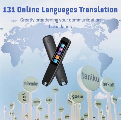 Smart Translator Pen 131 Sprachen mit Stimme Online Offline Echtzeit Lernen