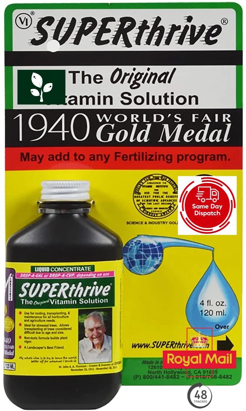SUPERTHRIVE 120ML - VITAMIN SUPPLEMENT - HYDROPONICS