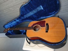 Takamine Acoustic Guitar With PU 1997 Mahogany Top And Back, Hard Case