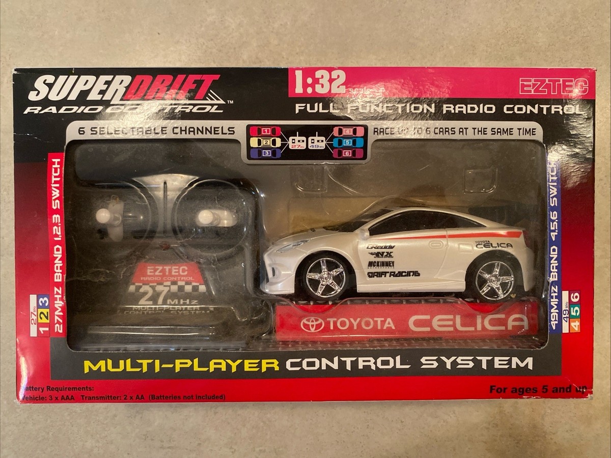 EZTEC Toyota Celica SuperDrift Full Function RC Race Car 1:32 | eBay