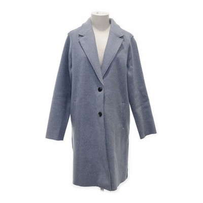 ONLY, Mantel, Damen, Größe: L, Blau, Polyester, Fischgräte #aDL