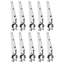 10Pack 14.8 in Barbed Wire Arm Height Extender for 1.3" to 1.5" Chain Link Fence