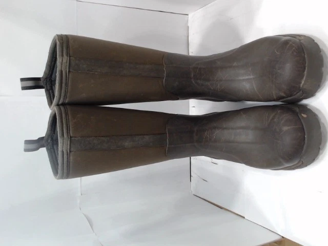 As Is/For Parts - Muck Womens Wetland Field, Tan/Bark Rubber, US 6 / EU 37 - Image 3 of 4