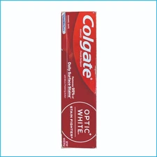 Colgate Optic White Stain Fighter Toothpaste 6 oz Tube – Removes 95% Surface Sta