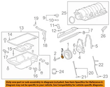 GM OEM 08-17 Caprice,G8,SS Engine Engine Parts-Balancer Washer 12674588