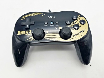 Wii Classic Pro Controller Samurai Warrior Sengoku Musou 3 Jp 1 Wk To Usa Ebay