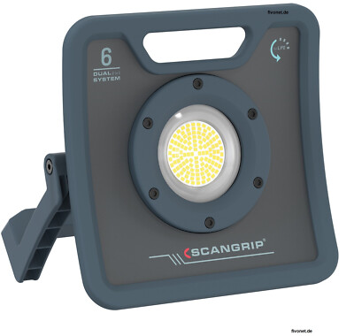 Scangrip NOVA 6 C+R for LIFE Akku Netz Arbeitsleuchte LED Baustrahler Dimmbar